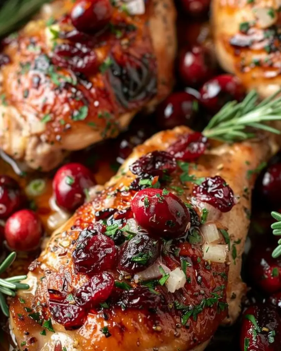 Honey Cranberry Chicken Bake: Easy Family Meal with a Twist