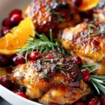 Baked Orange Cranberry Chicken