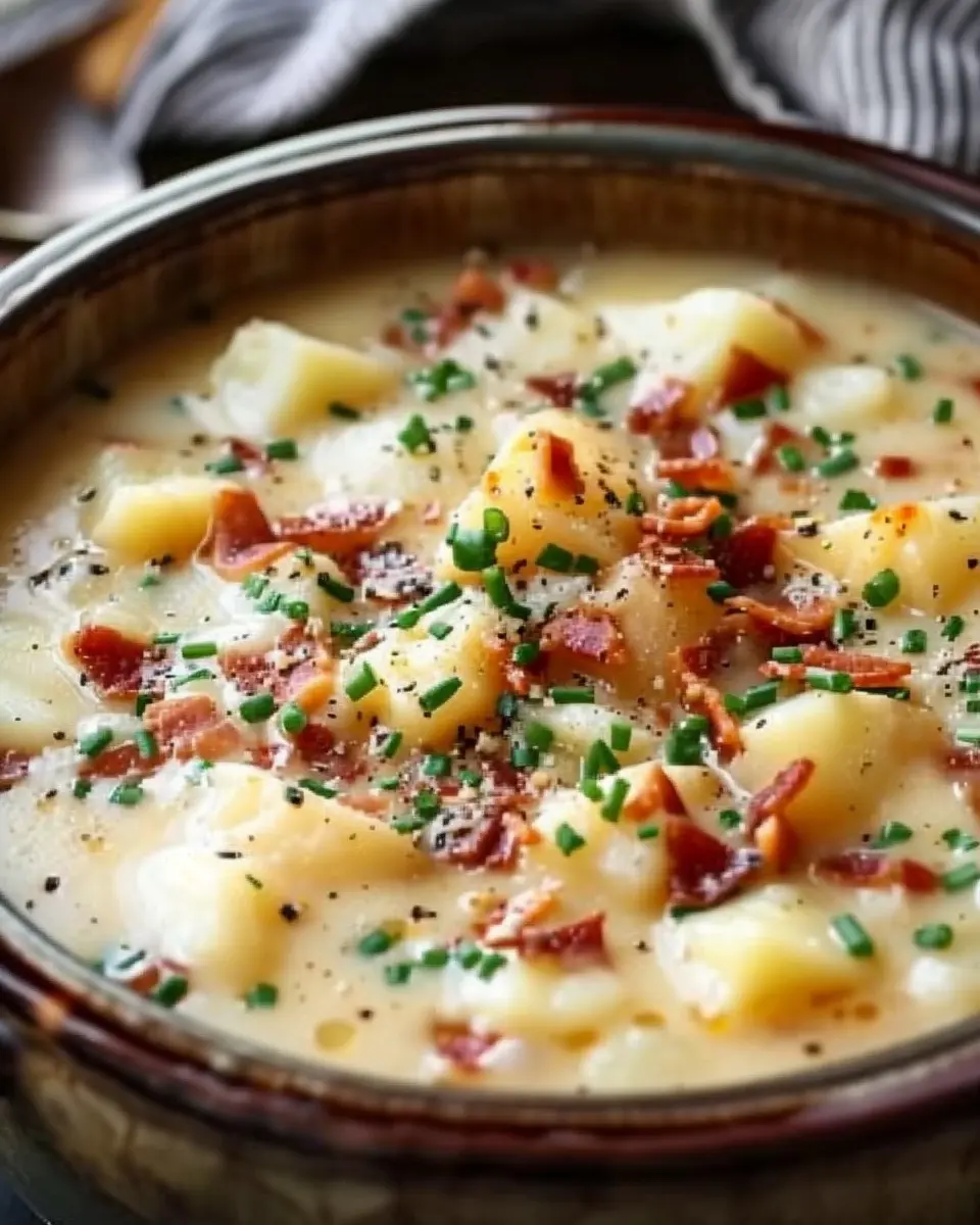Crock Pot Crack Potato Soup: Easy Comfort Food with Turkey Bacon