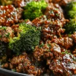Honey Garlic Ground Beef