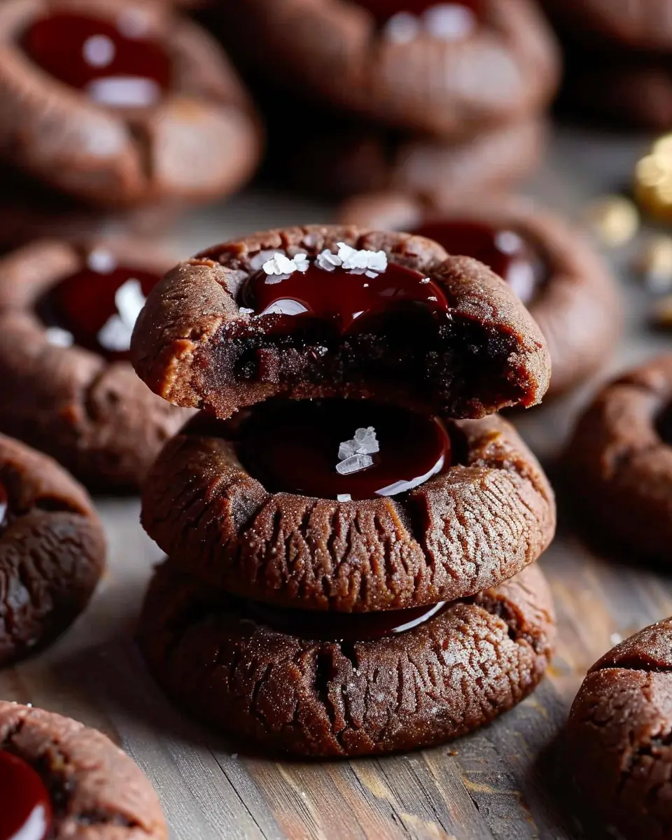 Chocolate Thumbprint Cookies: The Best Indulgent Treat to Bake at Home