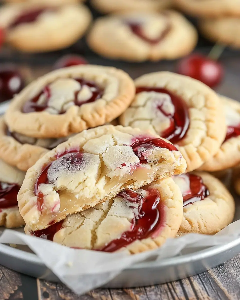 Cherry Pie Cookies: Indulgent Treats for Homemade Happiness