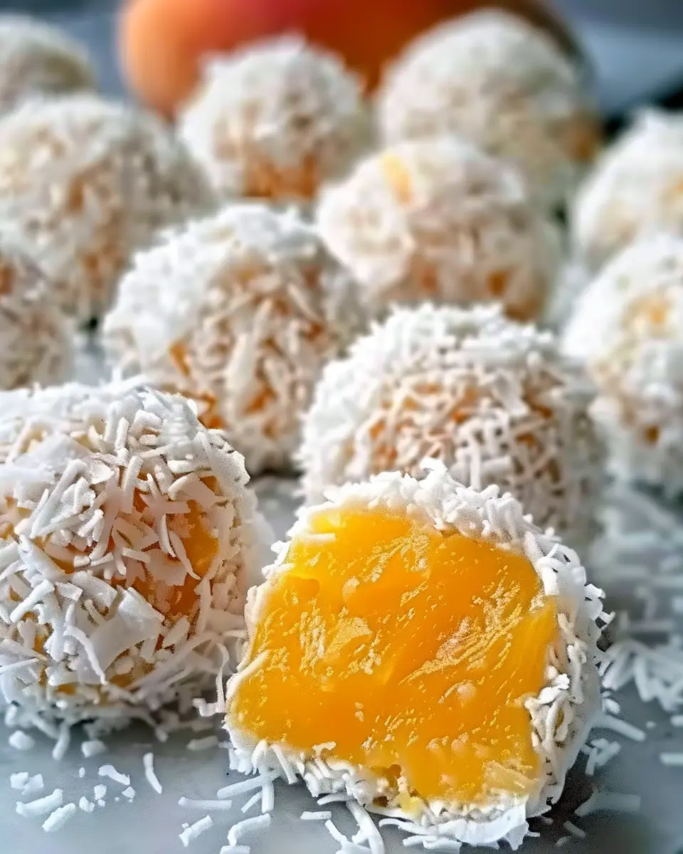 Coconut Mango Bliss Balls: Easy Indulgence for Healthy Snacking