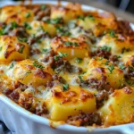Hamburger Potato Casserole