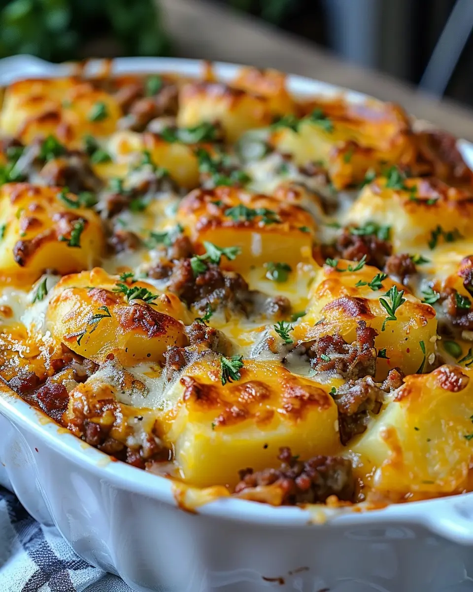 Hamburger Potato Casserole: Easy Comfort Food for the Family