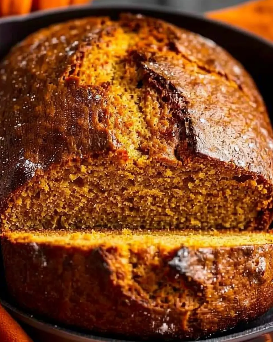 perfect dutch oven pumpkin bread: easy recipe for fall baking
