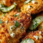 Crispy Dill Pickle Parmesan Chicken