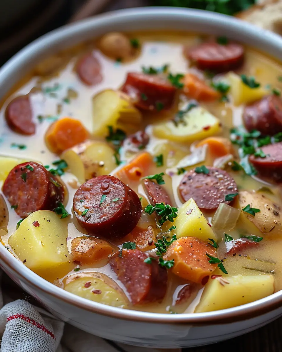 Kielbasa Potato Soup: Easy Comfort Food for Cozy Nights
