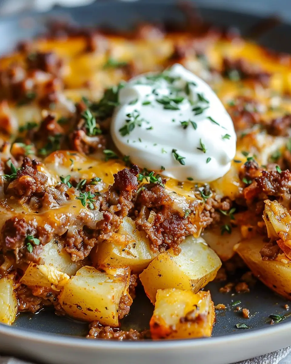 Ground Beef and Potatoes: Easy Comfort Meal for Busy Nights