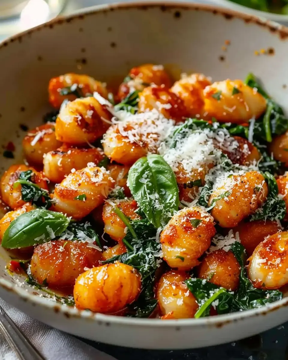 Crispy Gnocchi with Turkey Bacon and Chicken Ham Delight