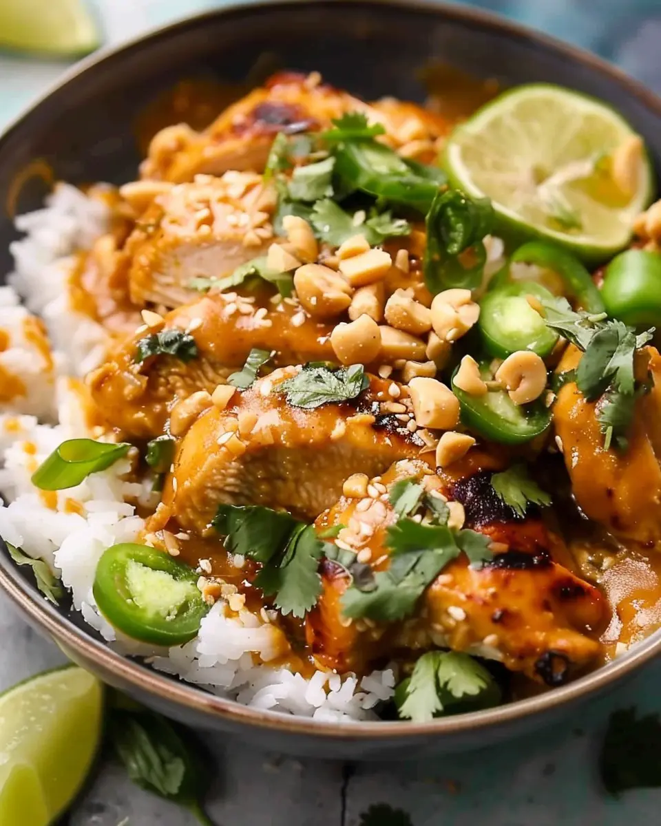 Weeknight Thai Peanut Chicken: Easy Comfort Food for All