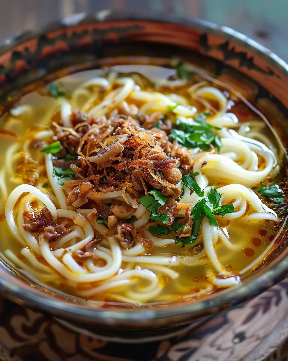 Persian Noodle Soup Recipe: A Comforting Bowl of Flavor