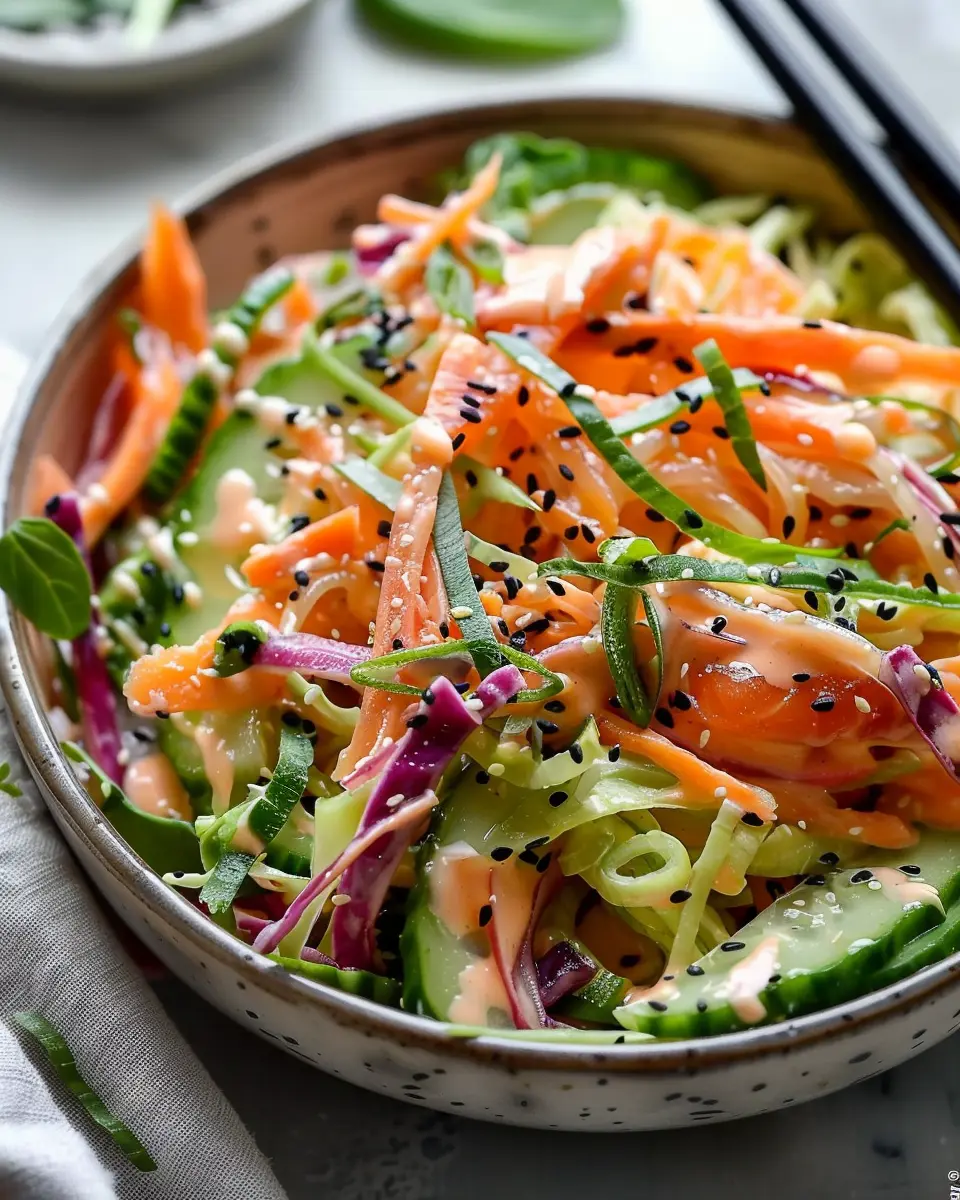 Delicious Kani Salad: A Refreshing Twist with Turkey Bacon