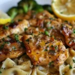 Cowboy Butter Lemon Bowtie Chicken
