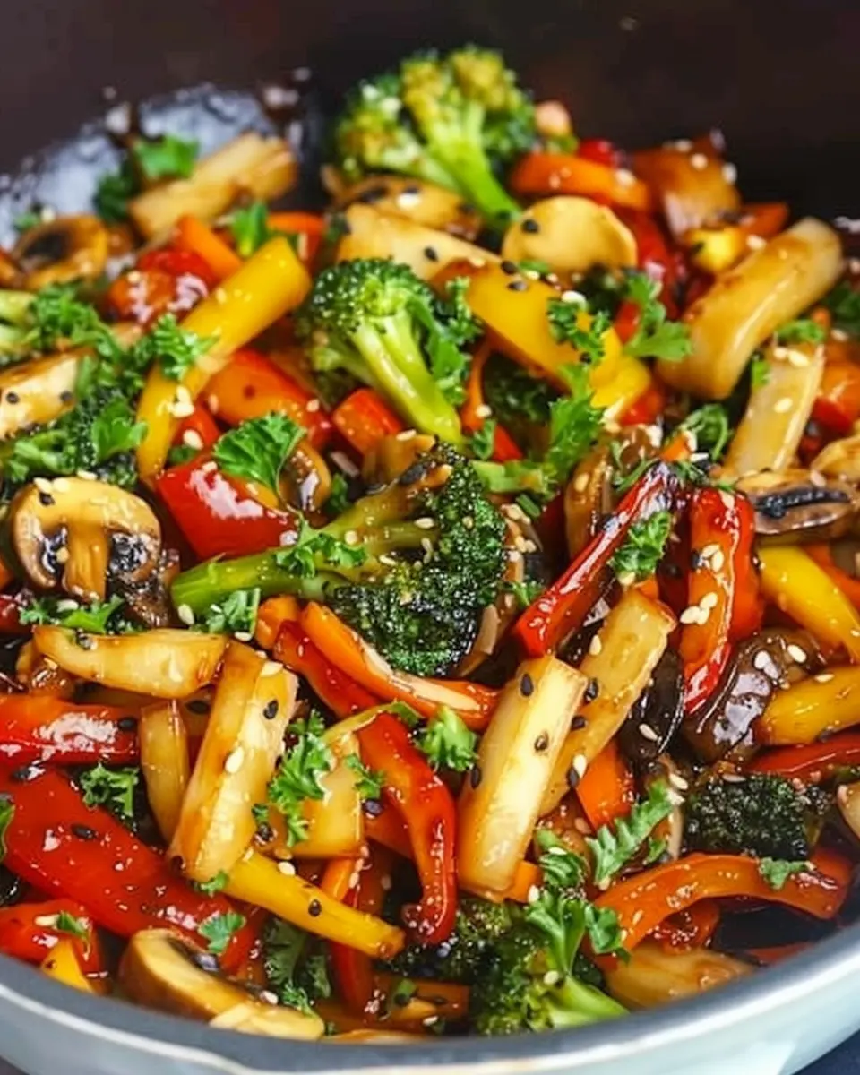 Vegetable Stir Fry: Easy and Colorful Homemade Delight