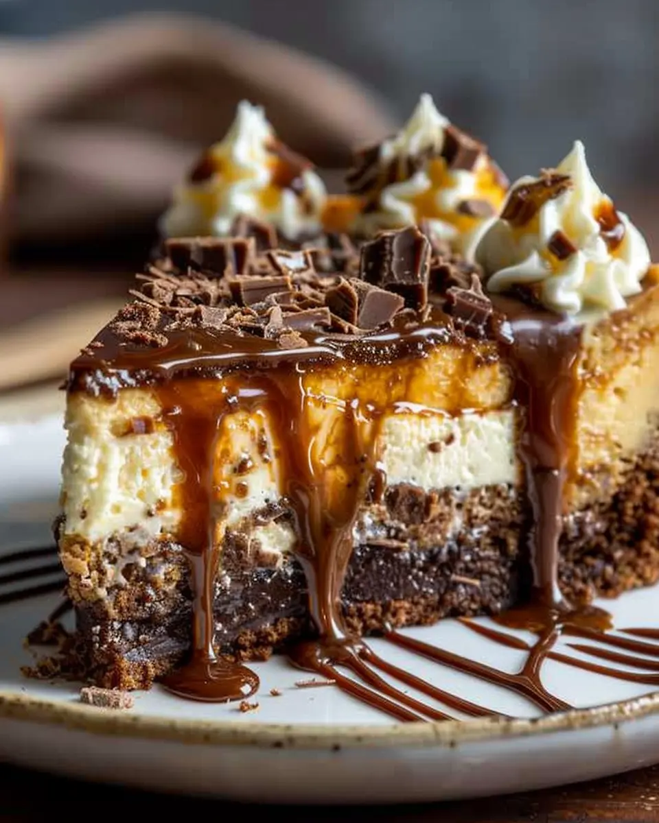 Caramel Brownie Cheesecake: The Indulgent Dessert You’ll Love