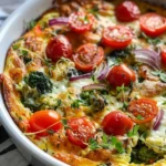 High-Protein Veggie Bake