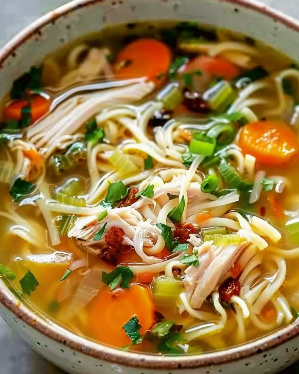 Ginger Garlic Chicken Noodle Soup: The Best Comfort Recipe