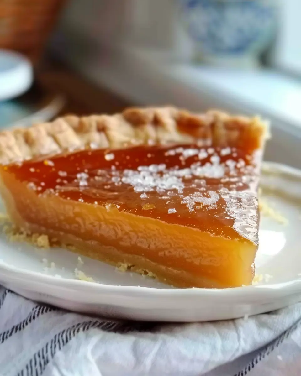 Salted Honey Pie: An Indulgent Twist on Classic Comfort Food
