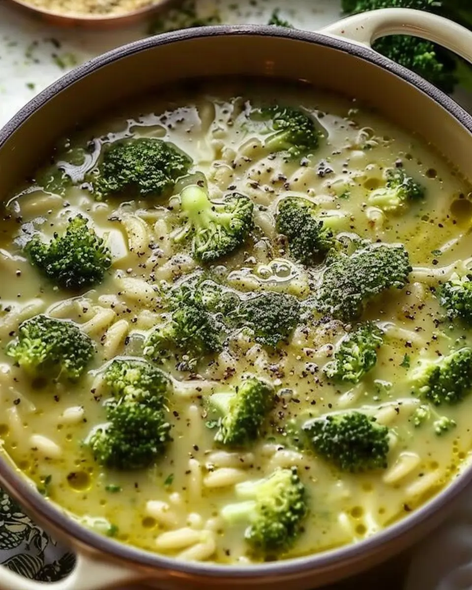 Garlic Italian Broccoli Soup: The Best Comfort Food Experience