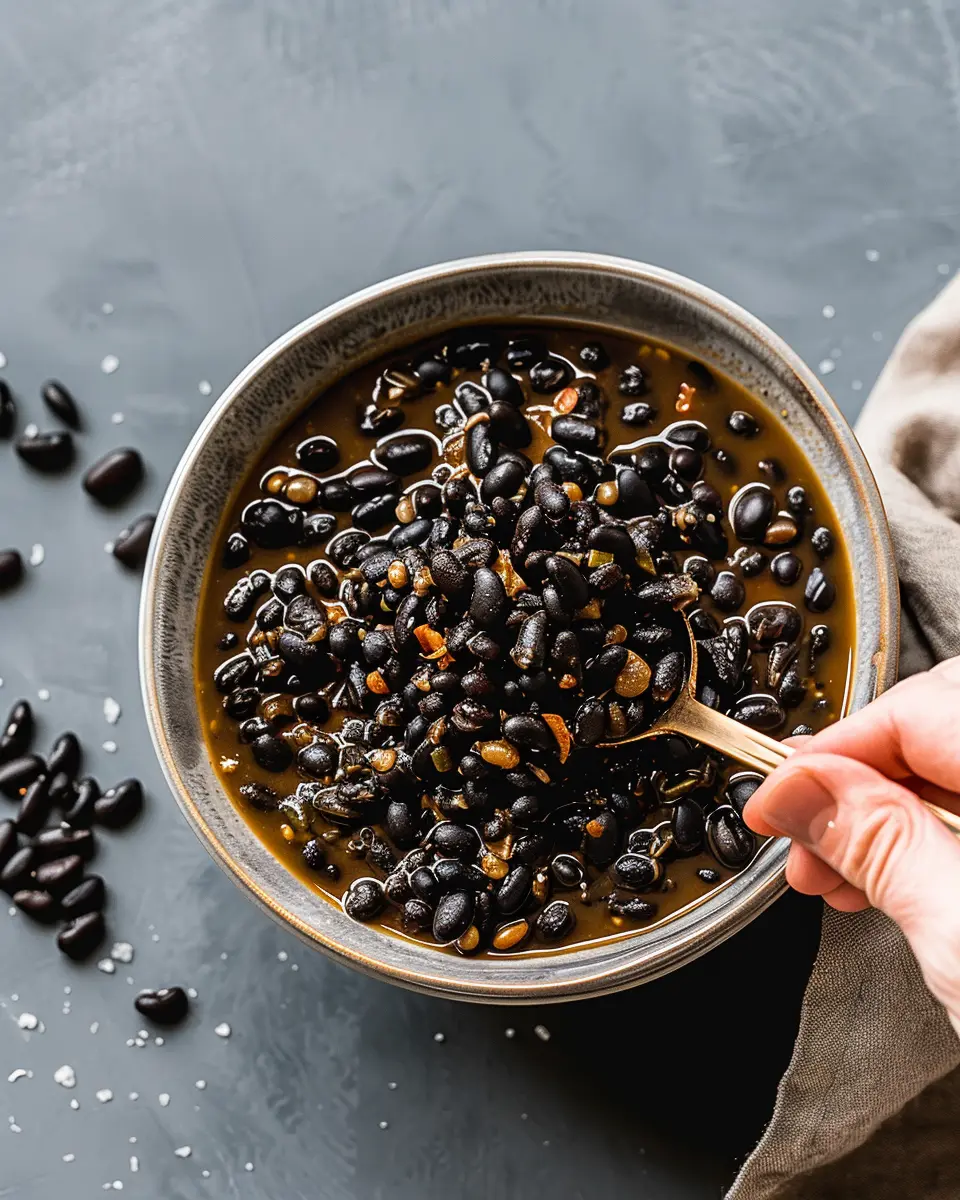 Protein Packed Black Bean Delight with Turkey Bacon Twist