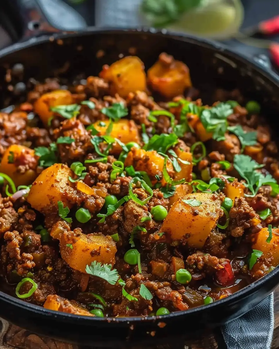 Indulge in Flavorful Indian Keema Aloo: A Simple Comfort Dish
