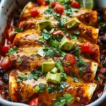 Vegetarian Black Bean Enchiladas