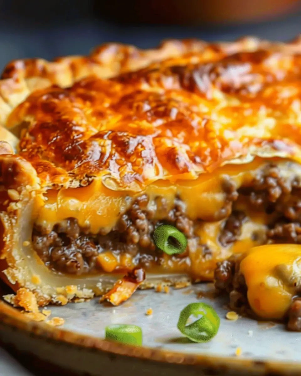 Ultimate Homemade Cheeseburger Pie: Indulgent Comfort Food Delight