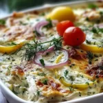 Chicken Tzatziki Casserole