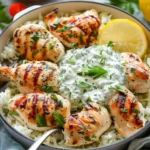 Dump-and-Bake Chicken Tzatziki