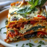 Layered Mediterranean Vegetable Lasagna