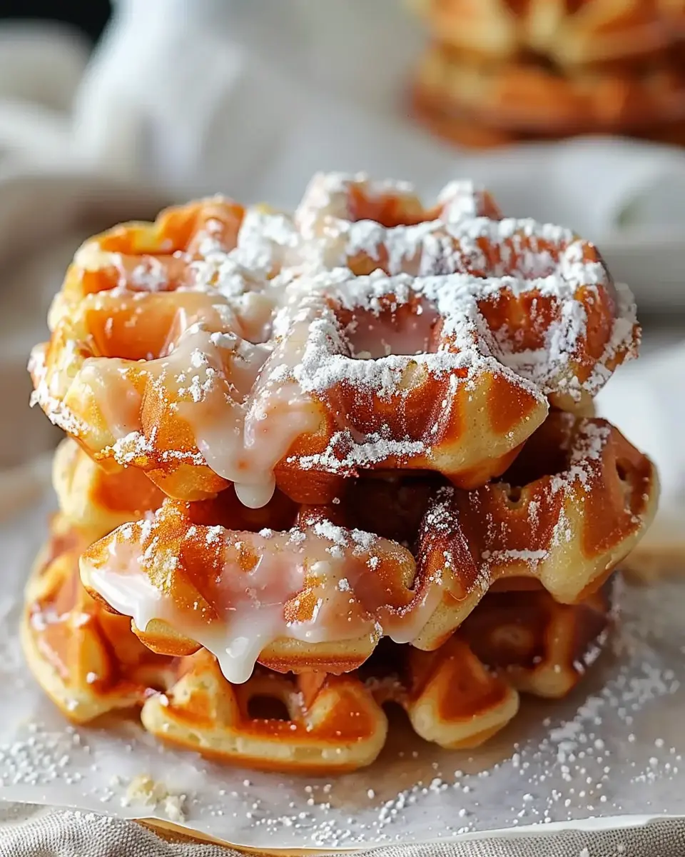 Apple Fritter Waffle Donuts: The Best Indulgent Breakfast Delight