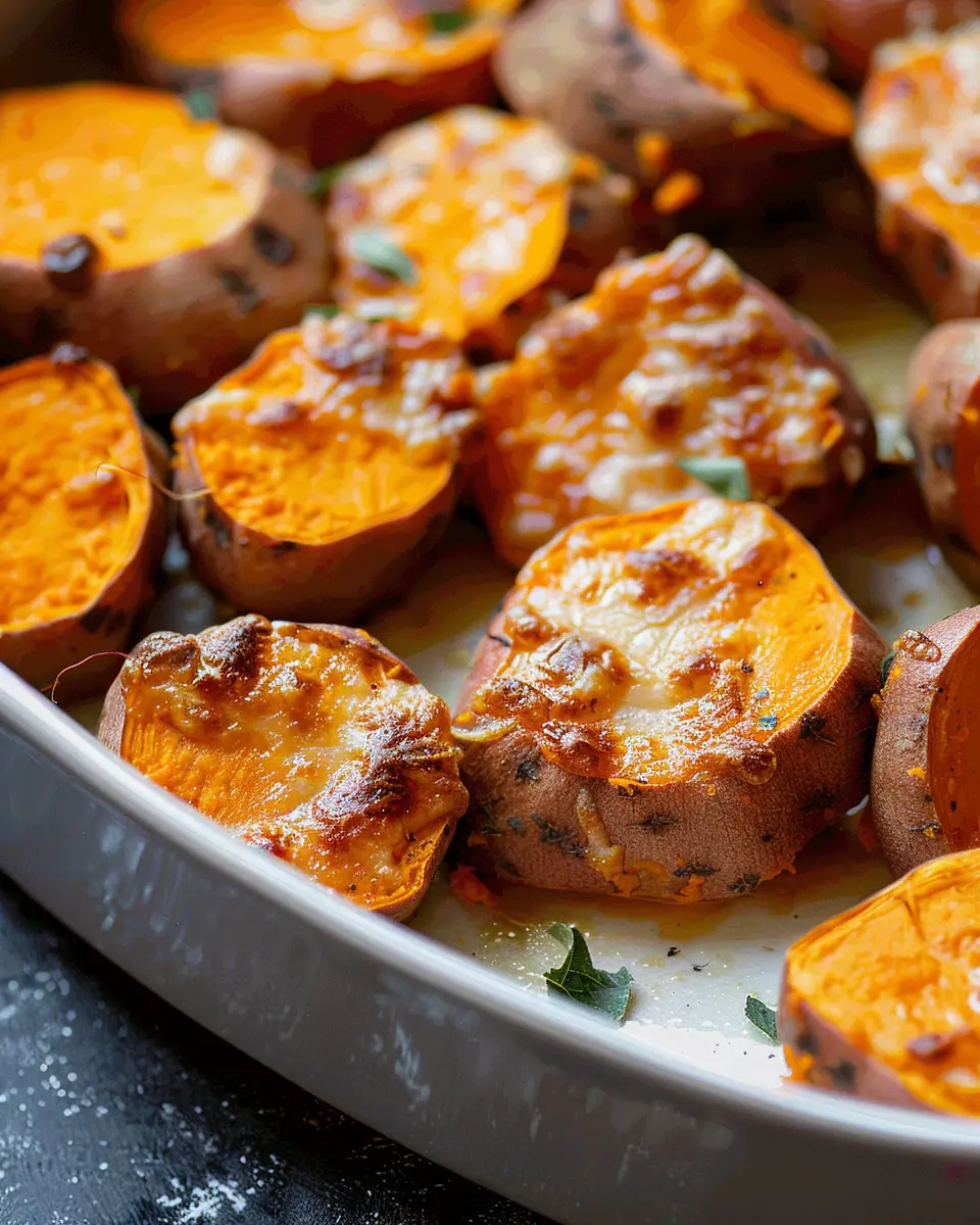 Delicious Fall Sweet Potato with Turkey Bacon and Apple Twist