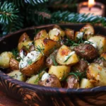 Creamy Mustard Roasted Potatoes