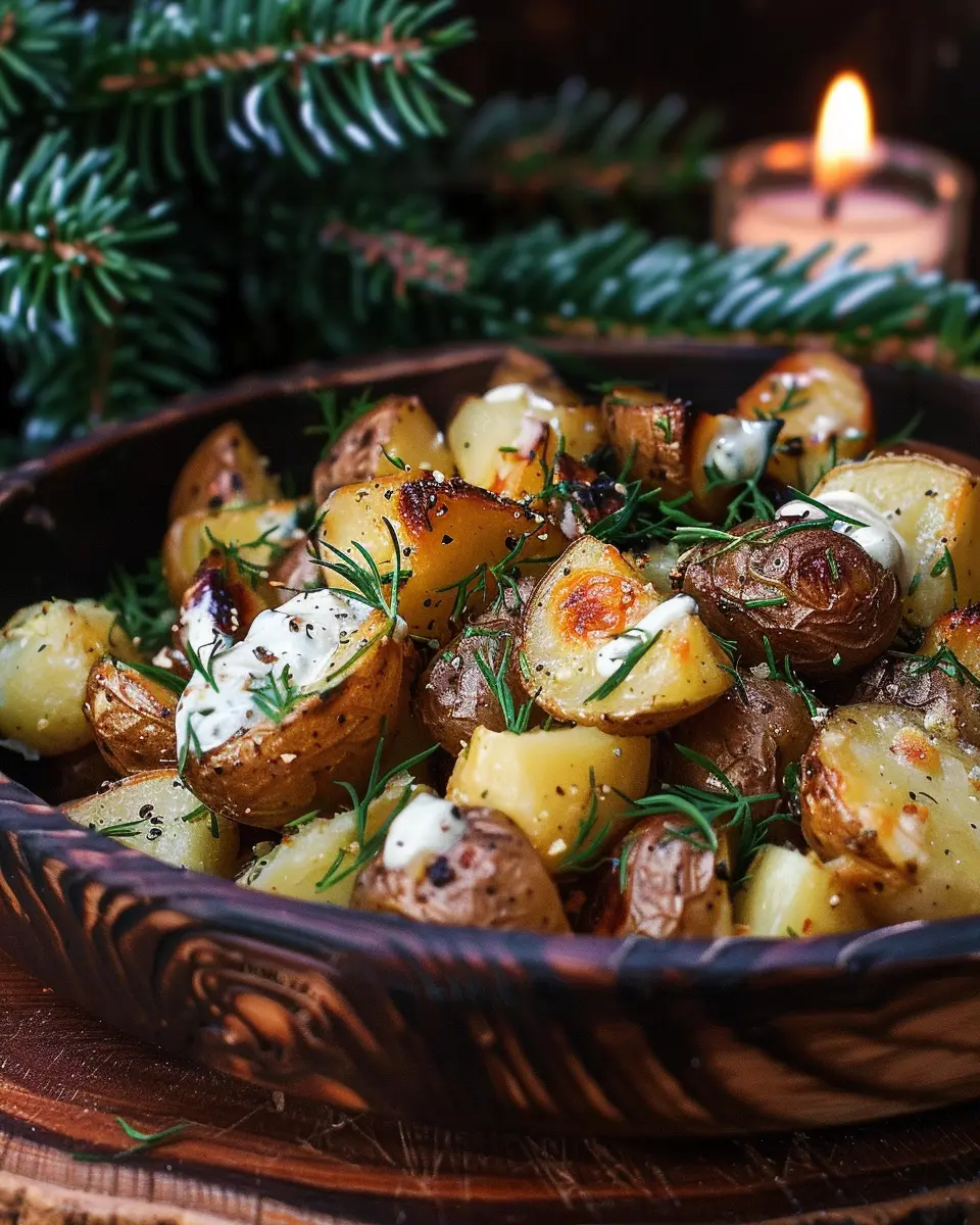 Creamy Mustard Roasted Potatoes: The Best Comfort Side Dish