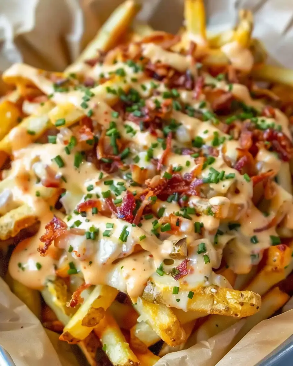 Louisiana Voodoo Fries: Indulgent Flavor with Turkey Bacon Magic