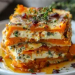 Layered Sweet Potato Butternut Squash Carrot Lasagna Recipe