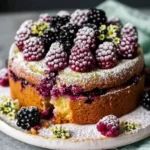 Blackberry Olive Oil Cake Recipe