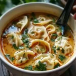 Comforting Thai Potsticker Soup