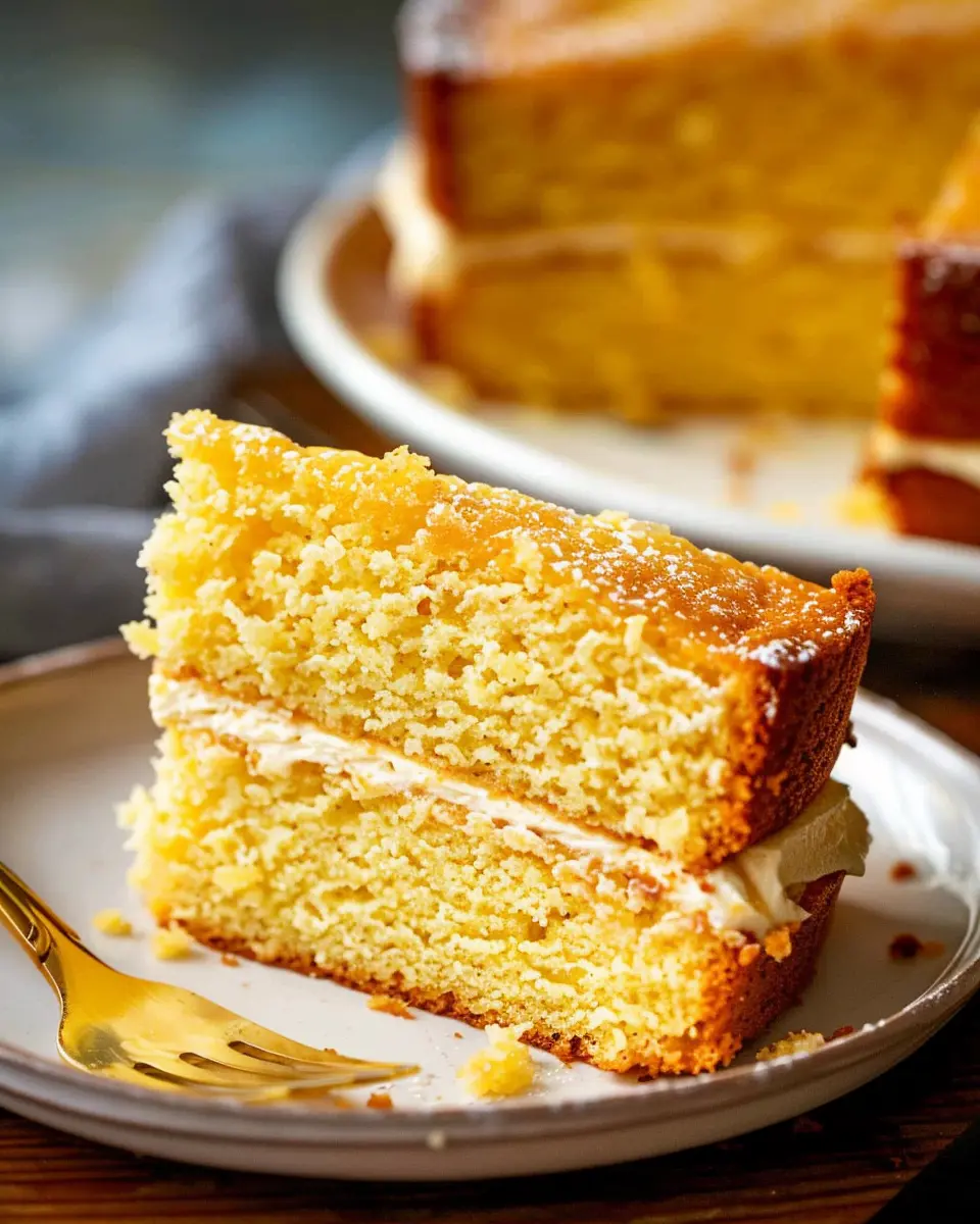 Cornbread Cake Delight: Easy Recipe with Turkey Bacon Twists