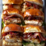 Maple Chicken Bacon Sliders