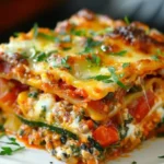 High Protein Veggie Lasagna