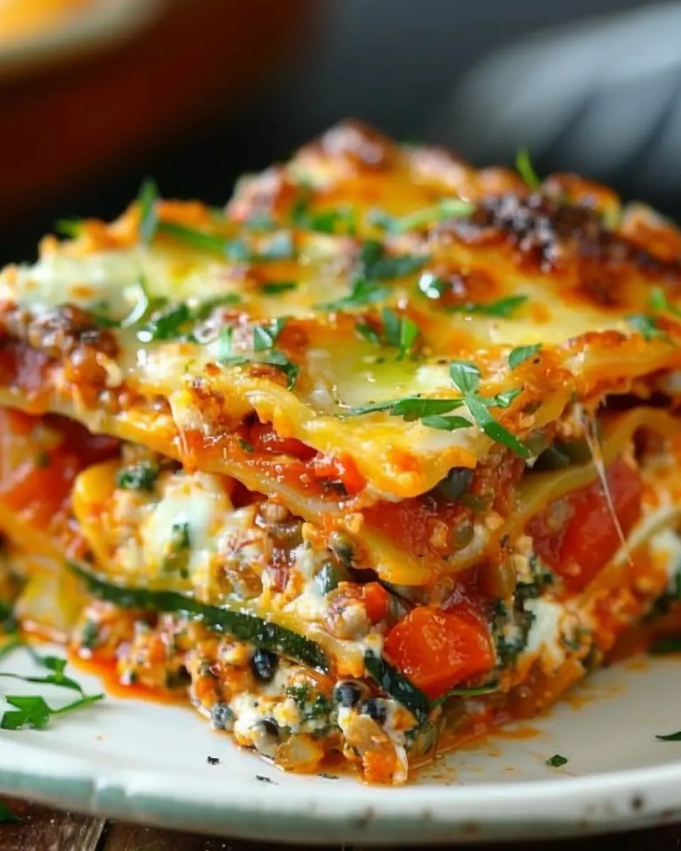High Protein Veggie Lasagna: A Wholesome Twist on Comfort Food