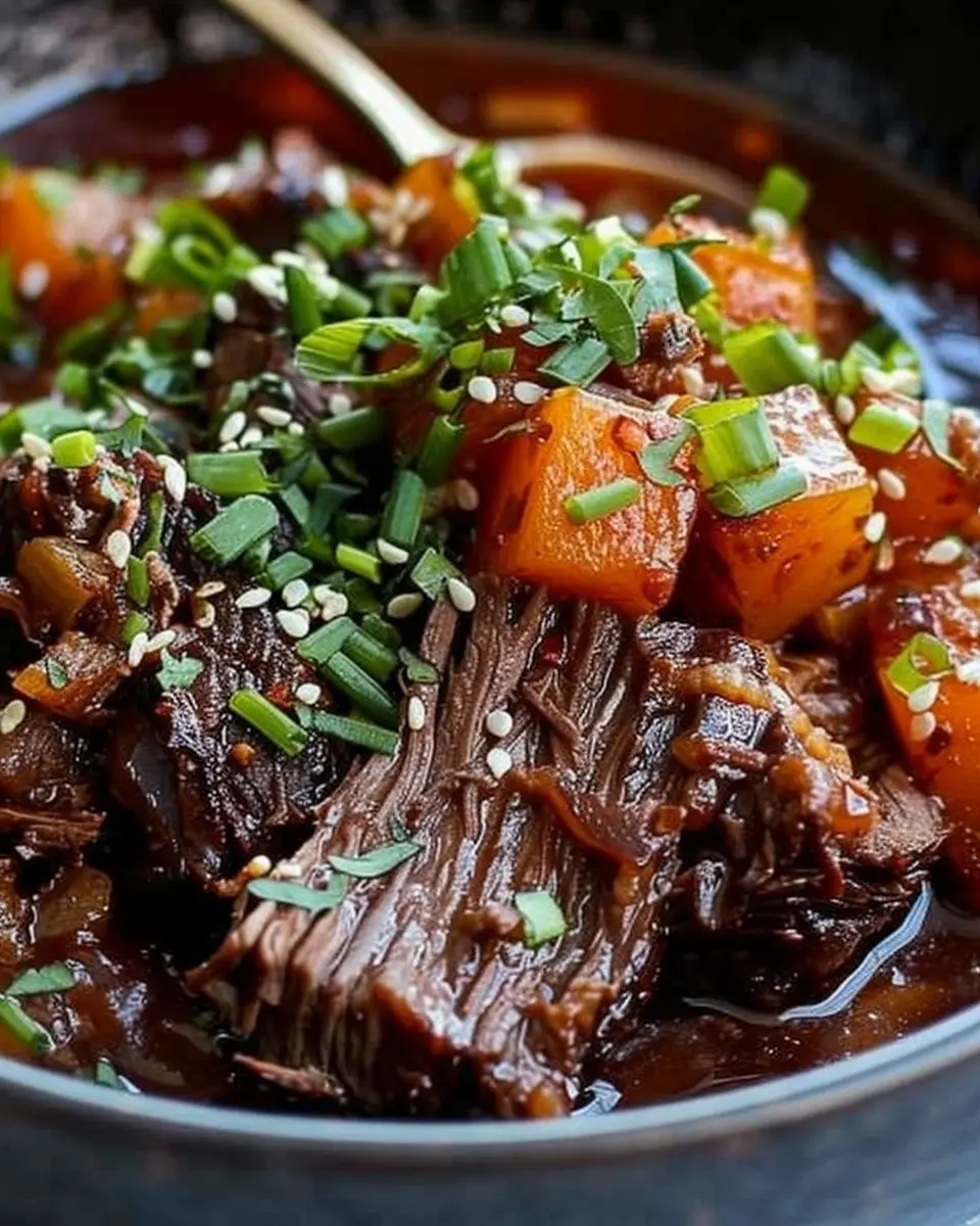 Korean Style Pot Roast: A Juicy Twist for Home Chefs