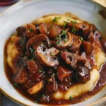 Savory Mushroom Bourguignon