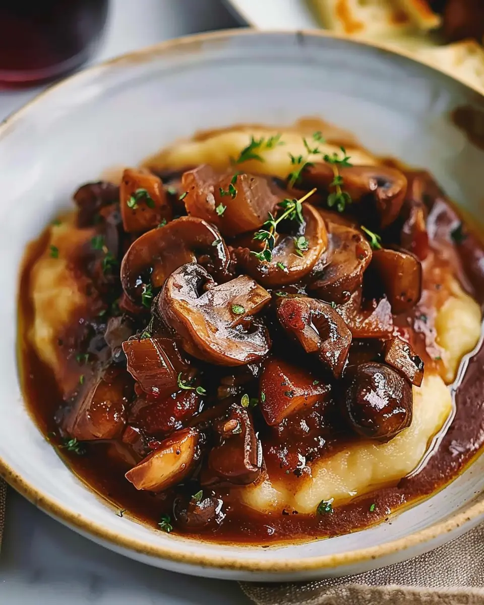 Savory Mushroom Bourguignon: A Cozy Comfort Food Delight
