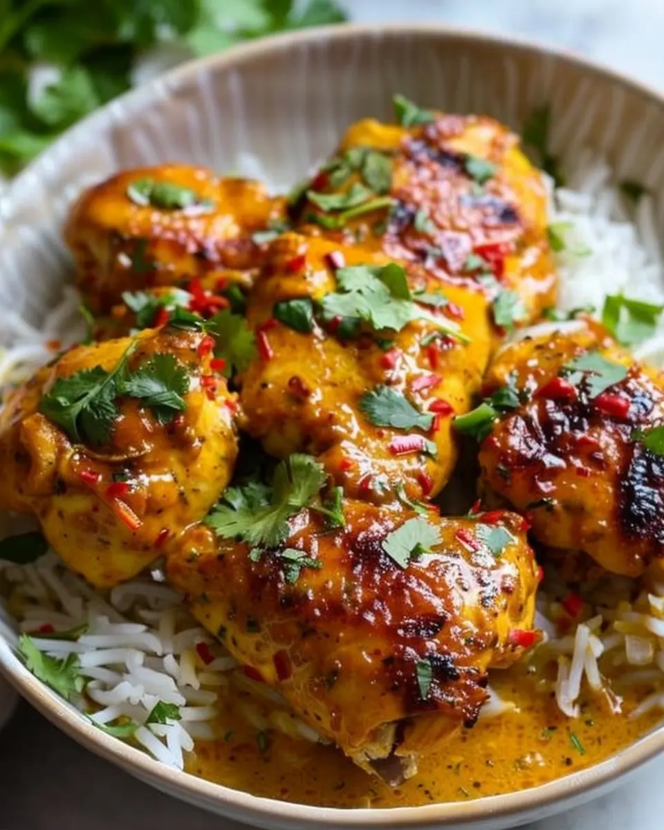 Spicy Brazilian Coconut Chicken: Easy Comfort Food Delight