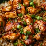 One-Pan Bold Honey BBQ Chicken Rice