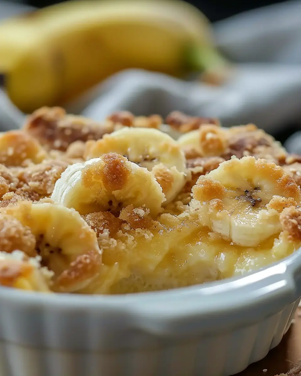 Southern Banana Cobbler Dessert: The Best Comforting Treat Ever