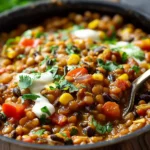 Vegetarian Mexican Lentils